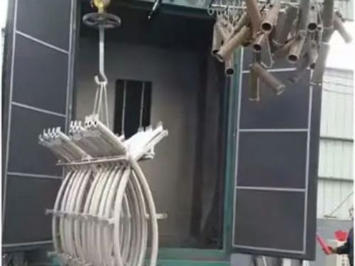铝压铸吊钩抛丸机